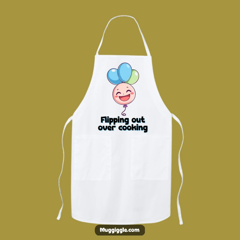 Funny Party Balloon Apron: Cheerful Character Cookwear, Perfect Festive Gift
