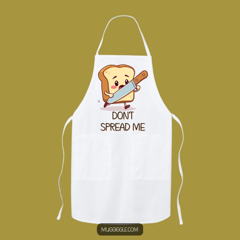 Funny Toast Chase Apron - Breakfast Character Kitchen Accessory