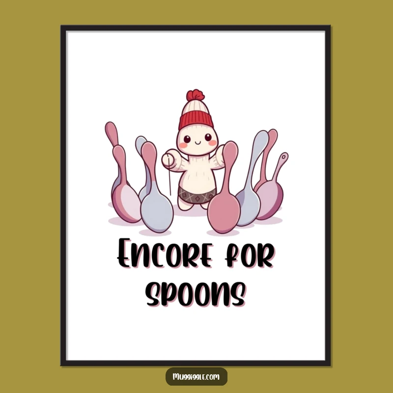 Funny Sock Puppet Play Digital Art: Instant Theatrical Download Gift for Walls