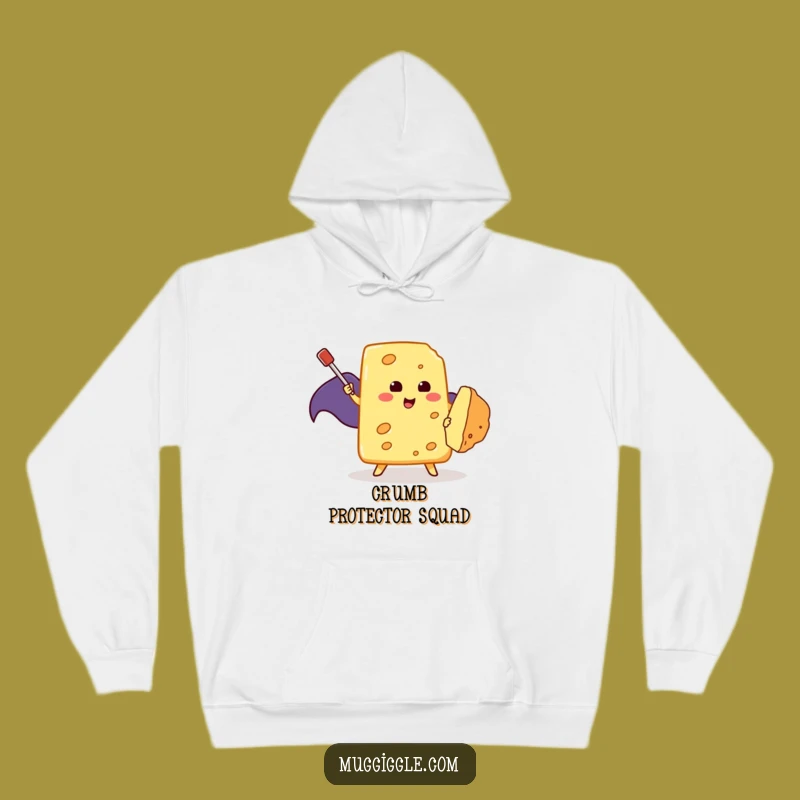 Funny Cheese Hero Hoodie: Cozy Up with a Brave Cheese, The Ultimate Funny Gift