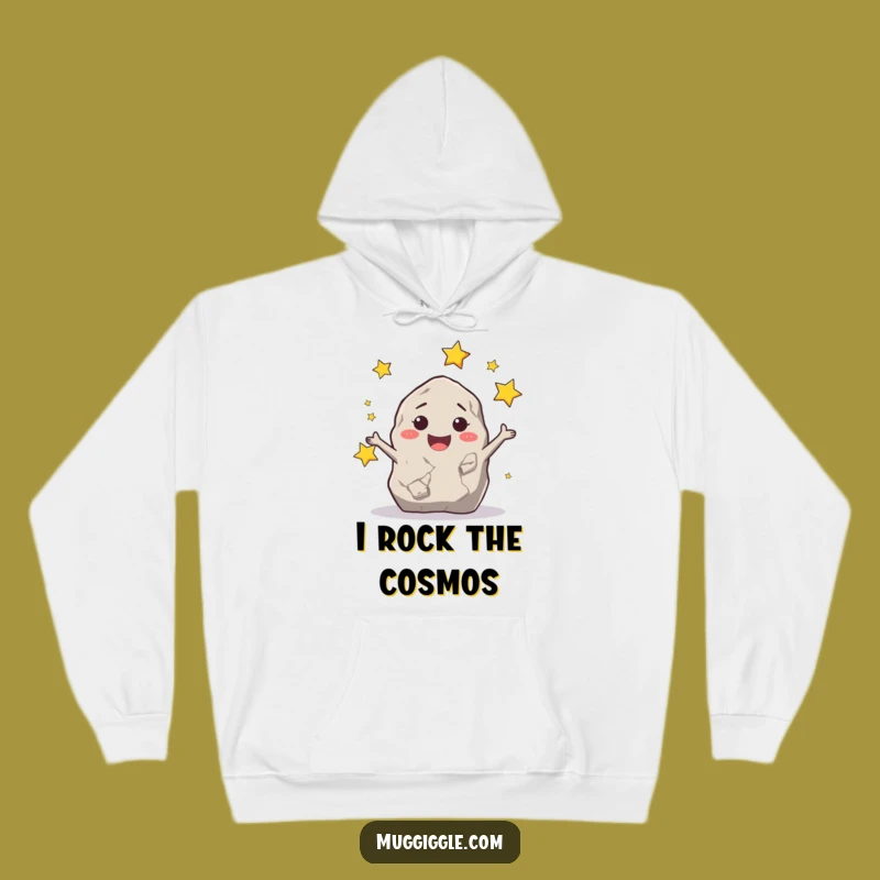 Funny Juggling Rock Stars Hoodie: Cozy Cosmic Cheer