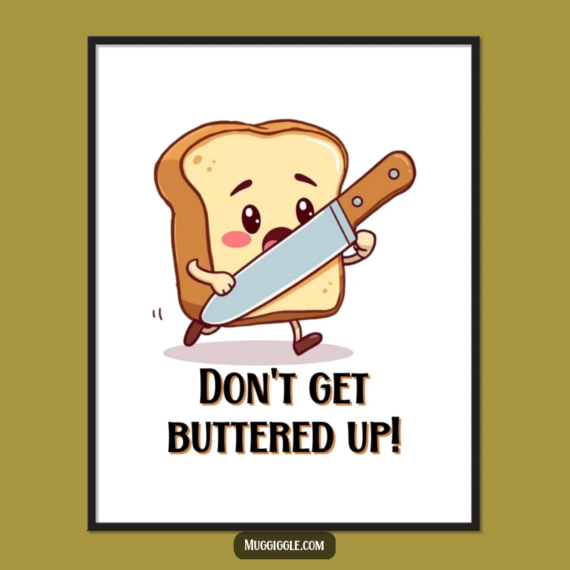 Funny Free Printable Wall Art: Toast's Chase Scene for Quirky Decor