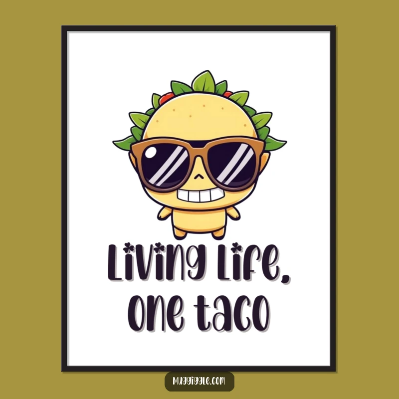 Free Printable Taco Wall Art: Funny Downloadable Decor for a Bold Statement