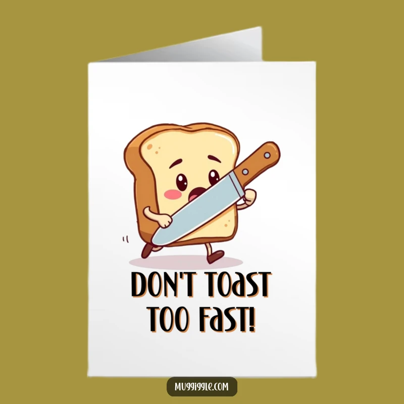 Funny Free Printable Birthday Card: Toast's Great Escape for a Hilarious Birthday