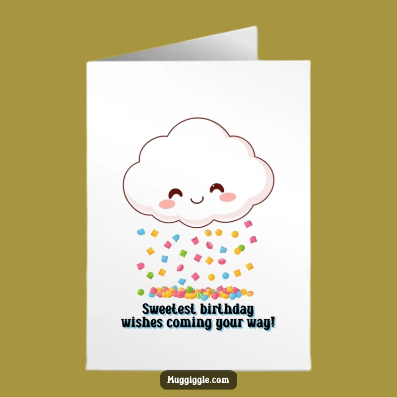 Free Printable Candy Cloud Birthday Card - Sweet Downloadable Gift for a Joyful Celebration