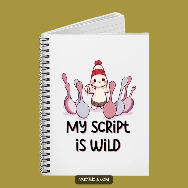 Funny Sock Puppet Drama Notebook: Jot Down Ideas with Theatrical Character Gift